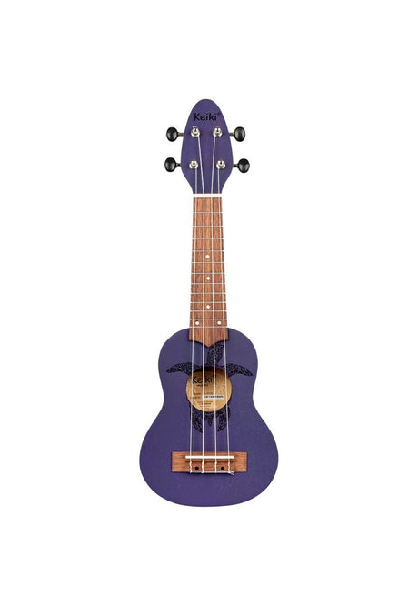 Ukelele Sopranino Keiki By Ortega Diseño Tortuga (Morado) K1-PUR