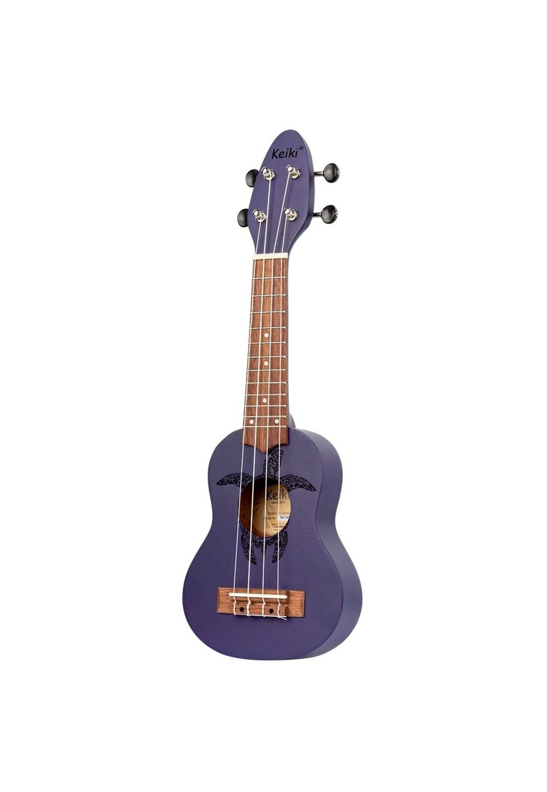 Ukelele Sopranino Keiki By Ortega Diseño Tortuga (Morado) K1-PUR