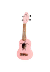Ukelele Sopranino Keiki By Ortega Diseño Tortuga (Rosado) K1-PNK