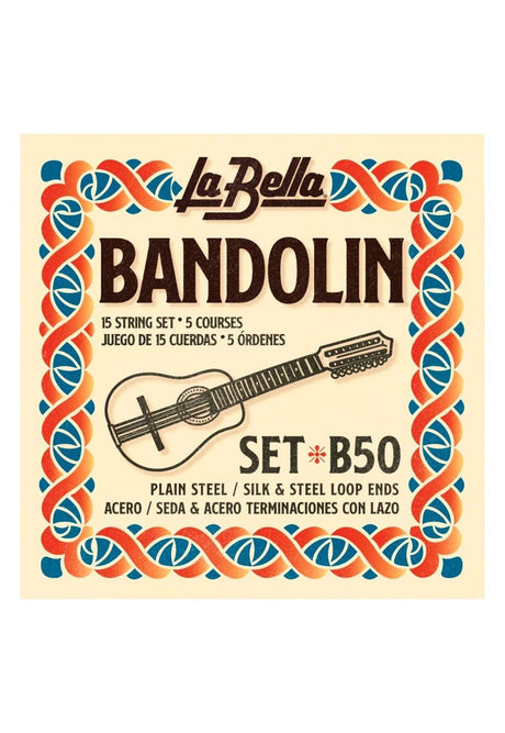Cuerdas Bandola La Bella 15C, Bandolin B50