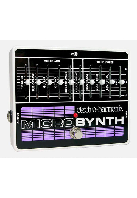 Pedal Efecto Guitarra ElectroHarmonix Micro Sintetizador +Adaptador Corriente MICRO SYNTH