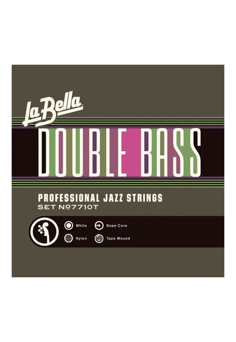 Cuerdas Contrabajo La Bella Double Bass Pro Jazz Strings Baby Bass 7710T-BB