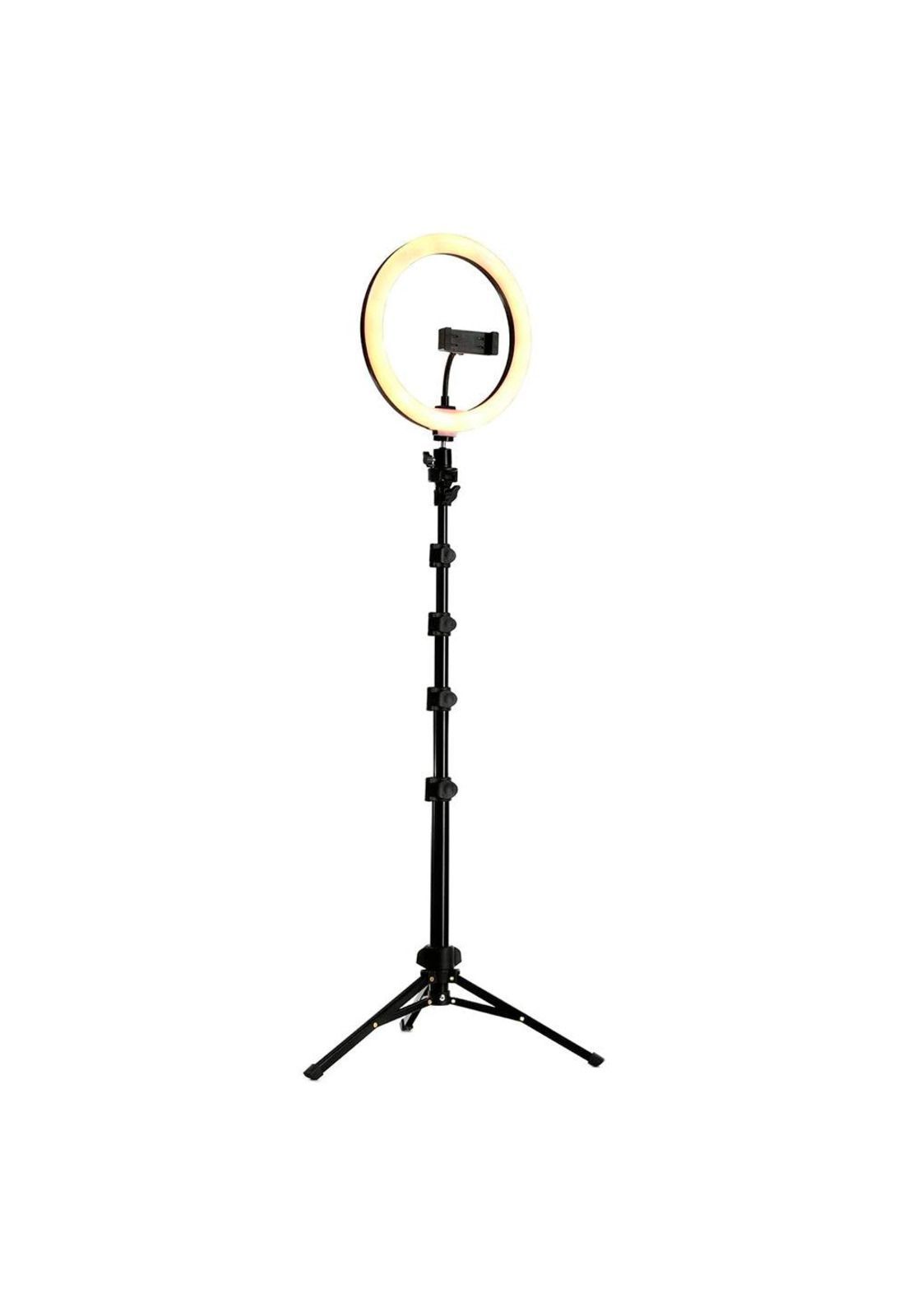 Kit de Luz Anillo Mackie 10 para Streamers (3 Colores+Atril+Ctrl Remoto) MRING-10