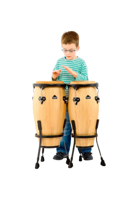 Congas Meinl Nino Percussion 8'+9 para Niño Con Atril Individual de Canasto NINO89NT