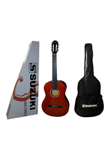 Guitarra Clasica Suzuki Nylon (Nt)+Funda De Nylon SCG-2 4/4