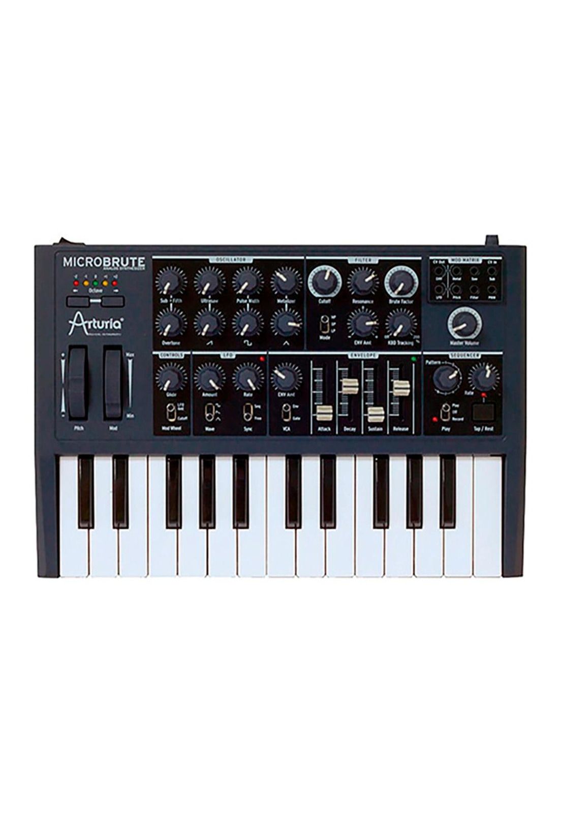 Sintetizador Análogo Arturia Usb 25Mt MICROBRUTE
