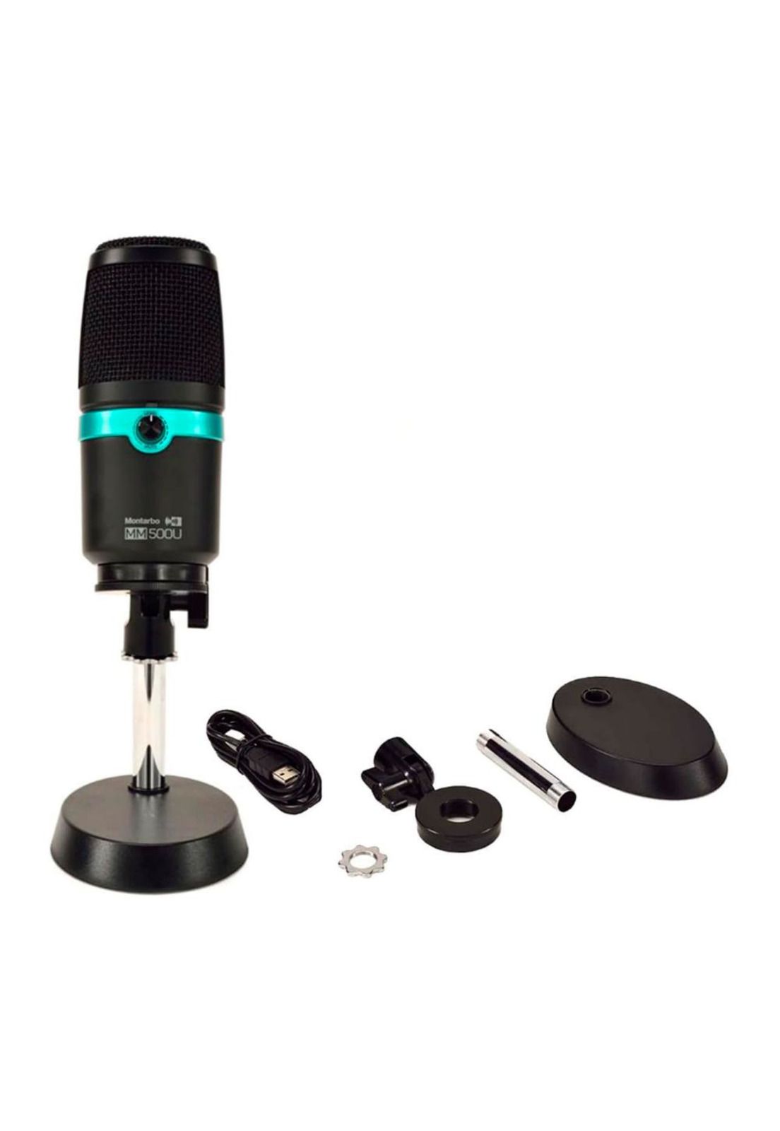 Microfono De Condensador Mm500U Usb Montarbo