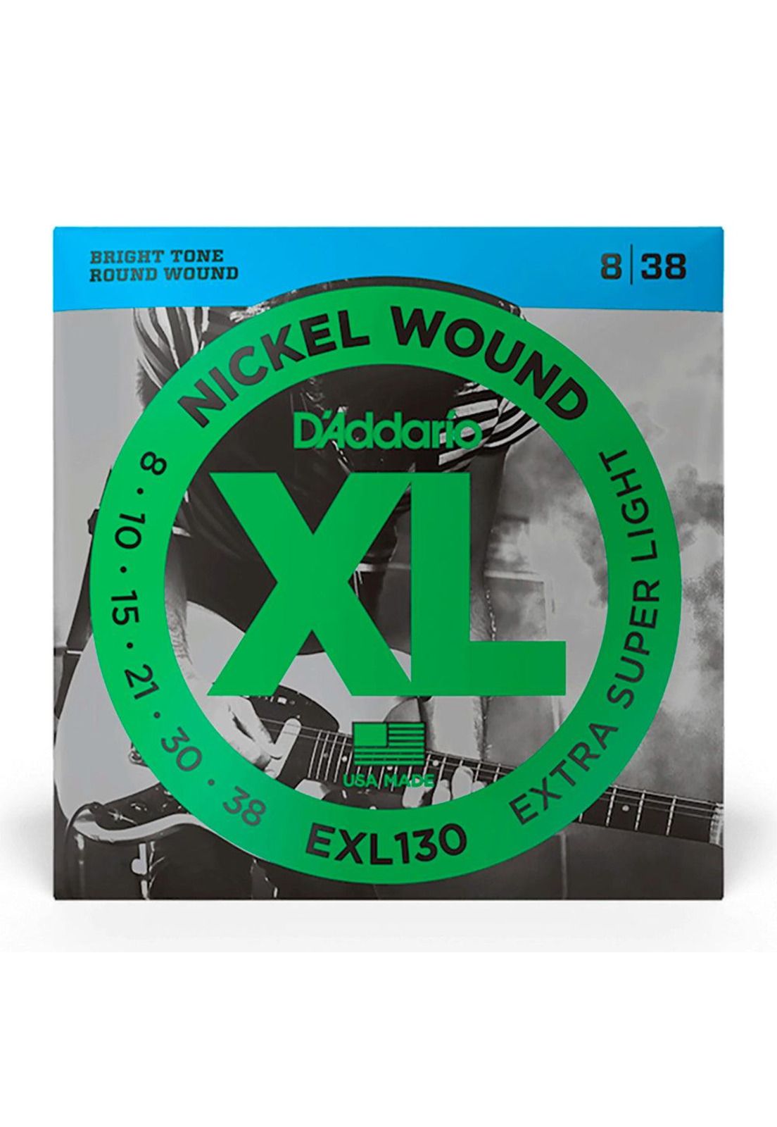 Cuerdas Guitarra Eléctrica Daddario Xl (.008.038) EXL130