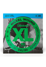 Cuerdas Guitarra Eléctrica Daddario Xl (.008.038) EXL130