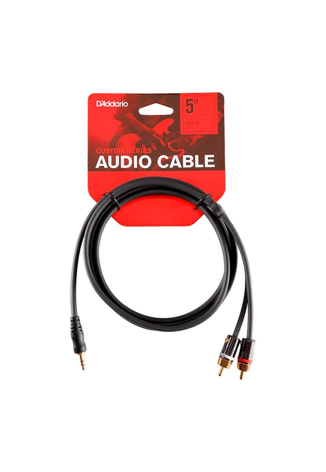 Cable Audio Planet Waves 2 Rca Miniplug Custom Series 3.5Mm 1,52M PW-MP-05