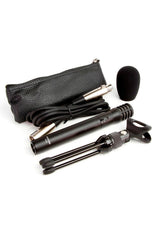 Microfono Condensador Tascam Con Batería + Soporte Y Estuche TM-60