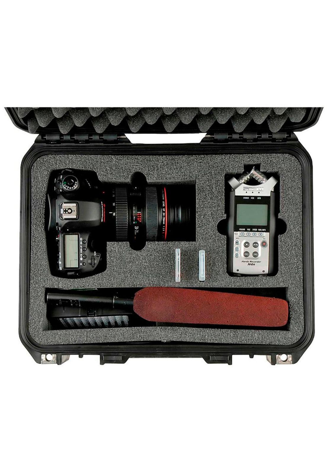 Case Camara Skb Dslr+Grabadora Zoom H6+Mic Shotgun 3I-1510H6SLR