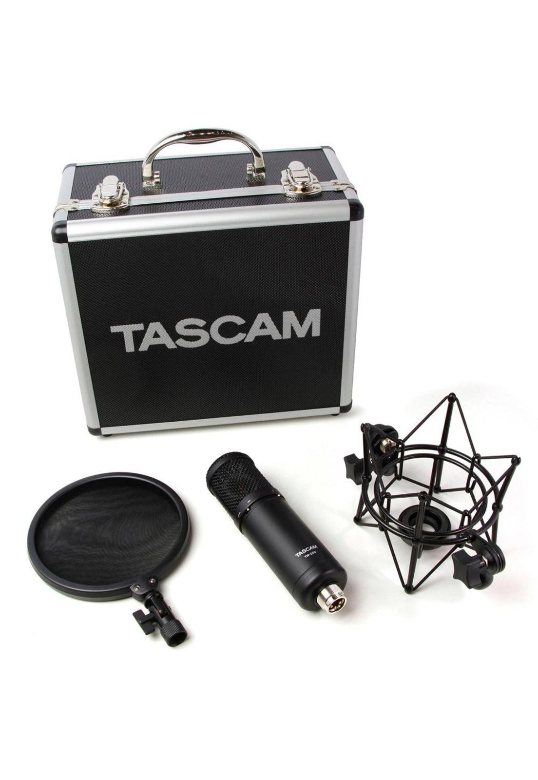 Microfono Condensador Tascam De Estudio (Diafragma Grande) TM-280