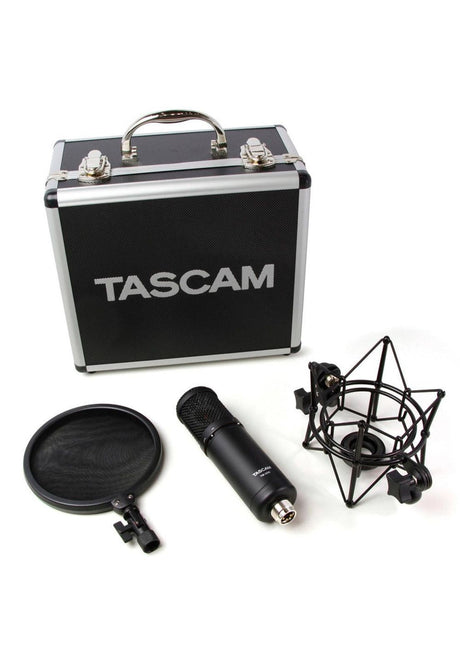 Microfono Condensador Tascam De Estudio (Diafragma Grande) TM-280