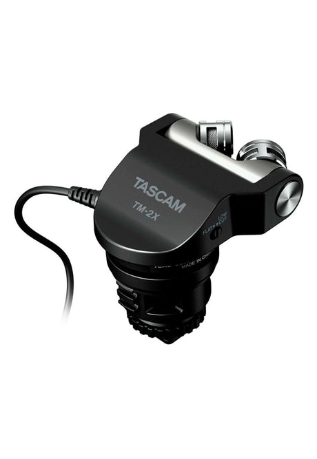 Microfono Stereo Tascam Para Camaras Condensador En Configuracion XY TM-2X