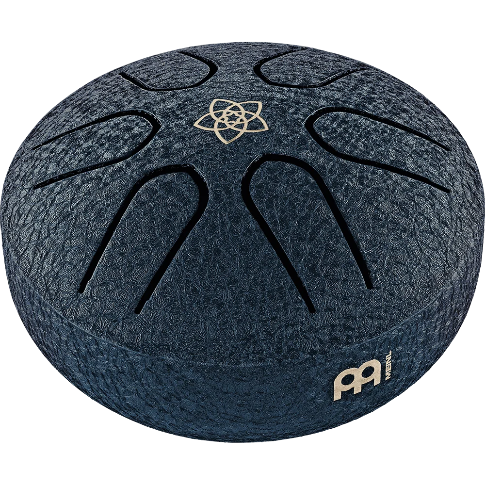 Tambor De Lengua 3" De Bolsillo (Tongue Drum) A-Mayor "Venus Flower" Navy Blue