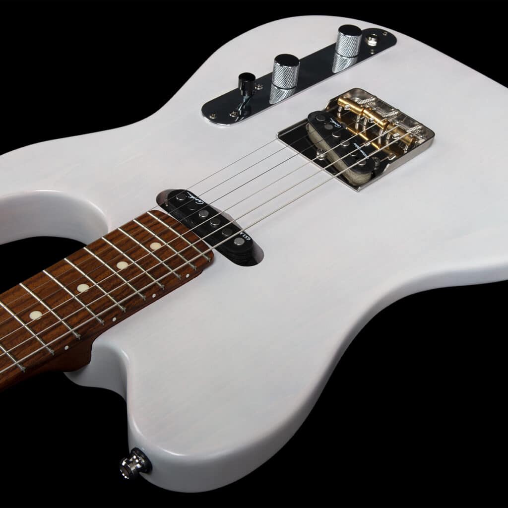 Guitarra Eléctrica Godin Guitars Stadium Ht Trans White Rn (049349) Ss 049349