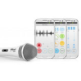 Microfono Ik Multimedia Vocal/Karaoke Dispositivos Moviles (Blanco) iRig Voice (White)