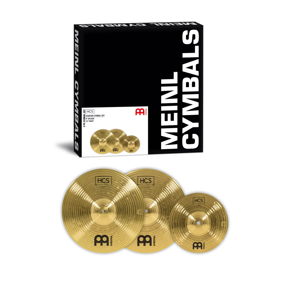 Pack Platillos De Inicio Hcs (13H+8S) Meinl Cymbals
