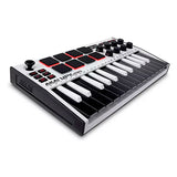 Teclado Controlador Akai Usb 32Mt Mpk Mini Mk3 Special Edition White MPKMINI3W