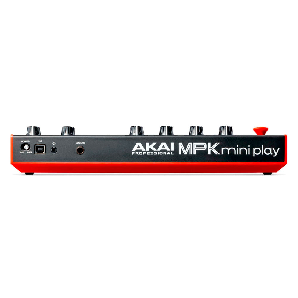 Teclado Controlador Akai Usb 32Mt Mpk Mini Play Mk3 C/Parlantes MPKMINIPLAYMK3