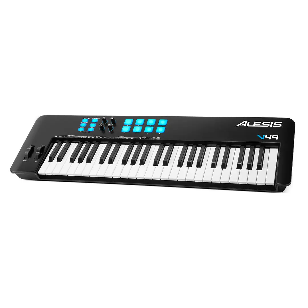 Teclado Controlador Midi Usb V49 Mkii Alesis