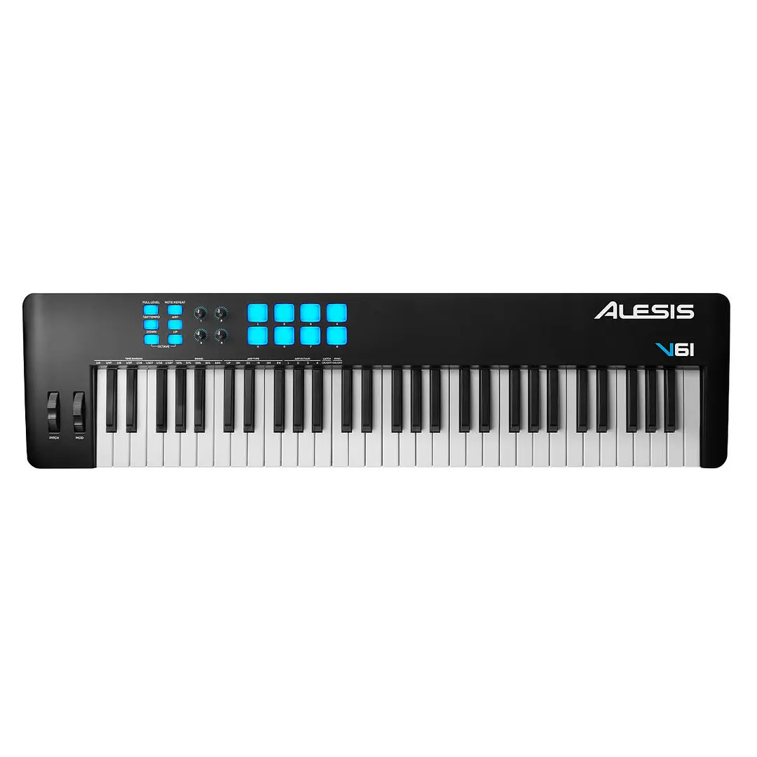 Teclado Controlador Midi V61 Mkii Alesis