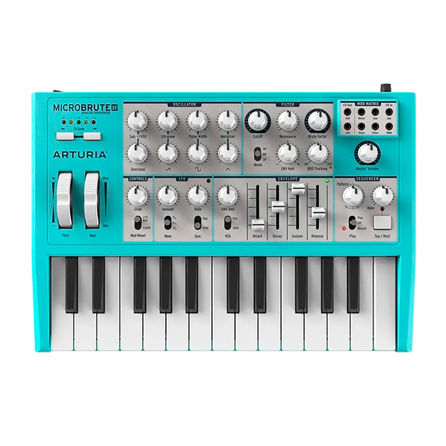 Sintetizador Análogo Arturia Usb 25Mt MICROBRUTE SE - BLUE