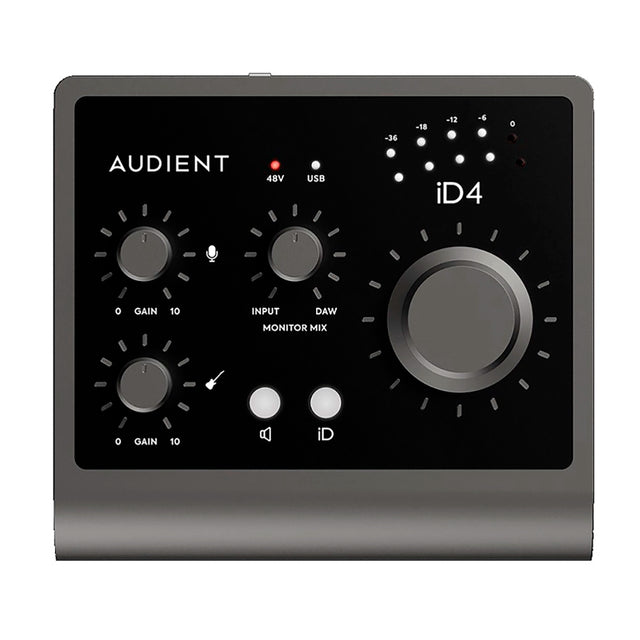 Interfaz de Audio Audient UsbC de 2 Entradas / 2 Salidas iD4 MKII