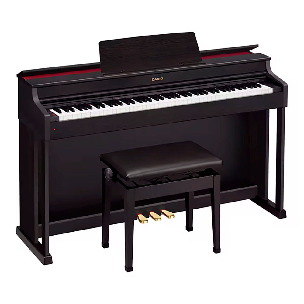 Piano Digital Casio 88 Teclas Celviano Negro (Incluye: Adaptador de Corriente 12V) AP-470BK