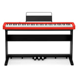 Atril Teclado Casio P/Piano Digital CdpS360 de Madera. Incluye: Pedal Triple Integrado Negro CS-470PC2