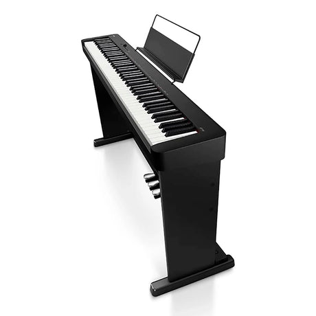 Atril Teclado Casio P/Piano Digital CdpS360 de Madera. Incluye: Pedal Triple Integrado Negro CS-470PC2