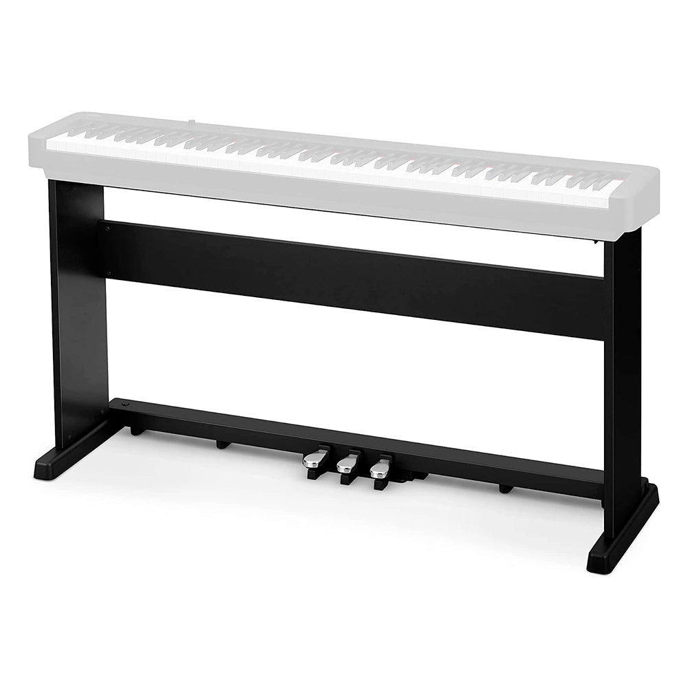 Atril Teclado Casio P/Piano Digital CdpS360 de Madera. Incluye: Pedal Triple Integrado Negro CS-470PC2