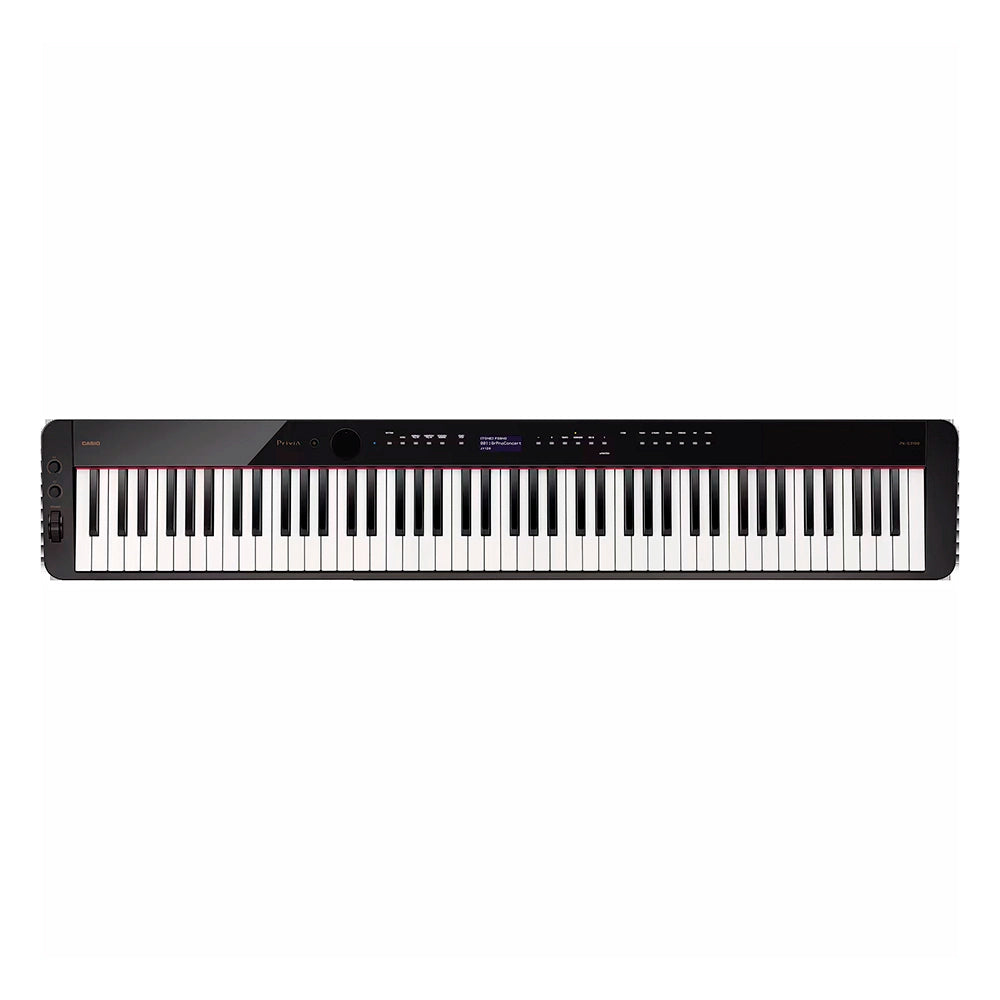 Piano Digital Casio 88 Teclas Privia Negro (Incluye: Adaptador de Corriente 12V Y Dongle Bluetooth) PX-S3100BK