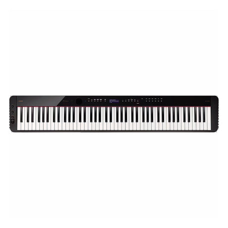 Piano Digital Casio 88 Teclas Privia Negro (Incluye: Adaptador de Corriente 12V Y Dongle Bluetooth) PX-S3100BK