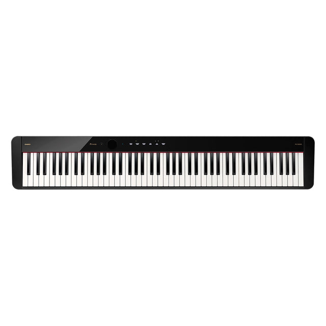 Piano Digital Casio 88 Teclas Privia Negro (Incluye: Adaptador de Corriente 12V Y Dongle Bluetooth) PX-S5000BK