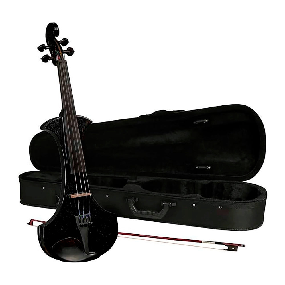 Violín Eléctrico Cremona 4/4 Negro SV-180BKE