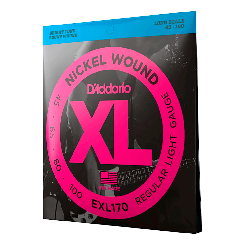 Cuerdas Bajo Eléctrico Daddario Xl (.45.100) EXL170