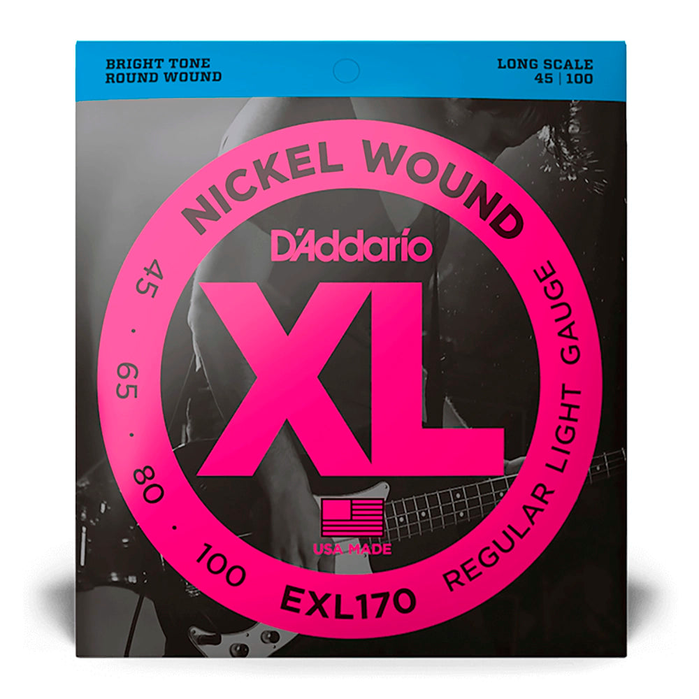 Cuerdas Bajo Eléctrico Daddario Xl (.45.100) EXL170