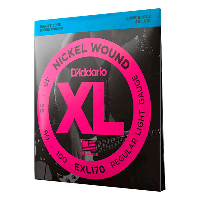 Cuerdas Bajo Eléctrico Daddario Xl (.45.100) EXL170