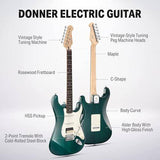 Guitarra Eléctrica Strat Ssh Dark Green Dst-400Dg Donner