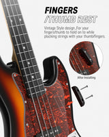 Bajo Electrico J Bass Sunburst Djb-510S Donner