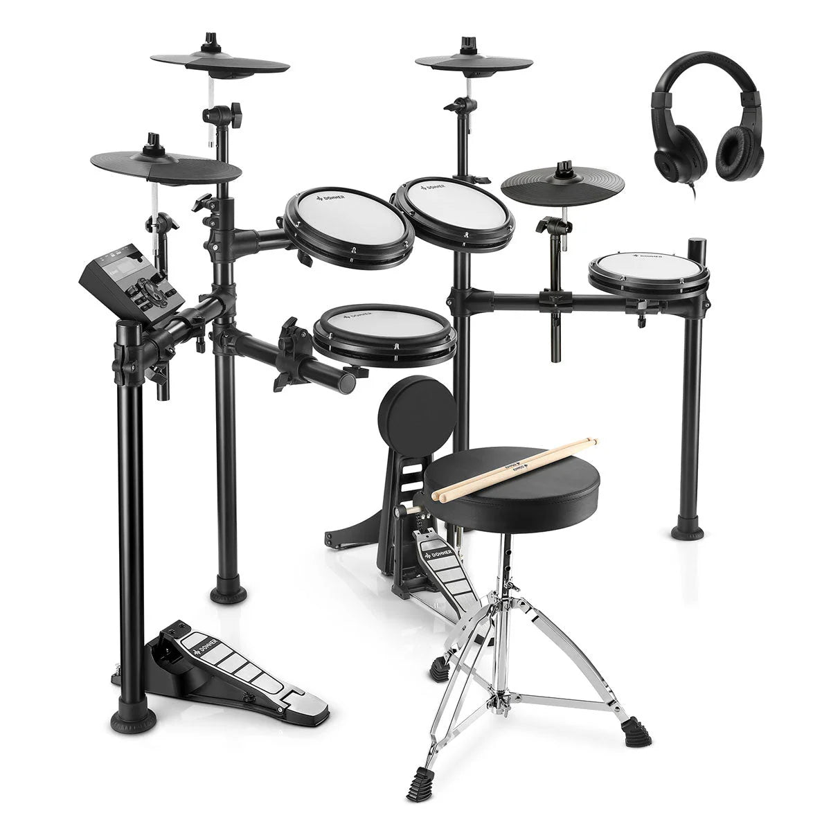 Bateria Digital Negro Ded-200 Donner