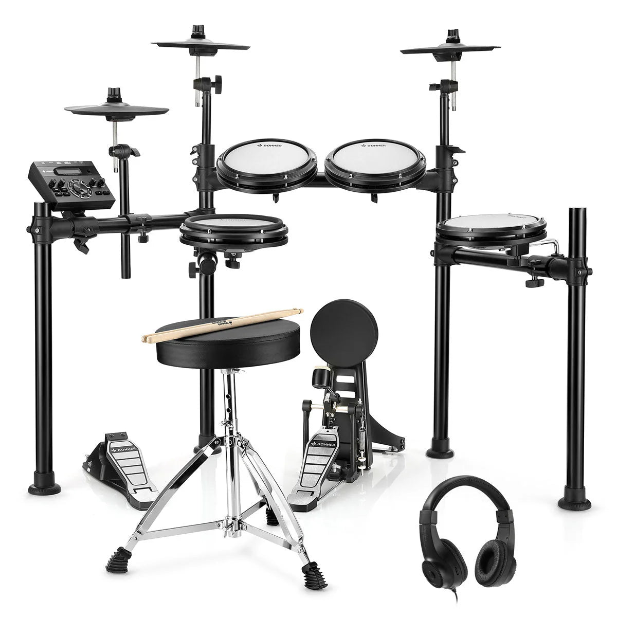 Bateria Digital Negro Ded-200 Donner