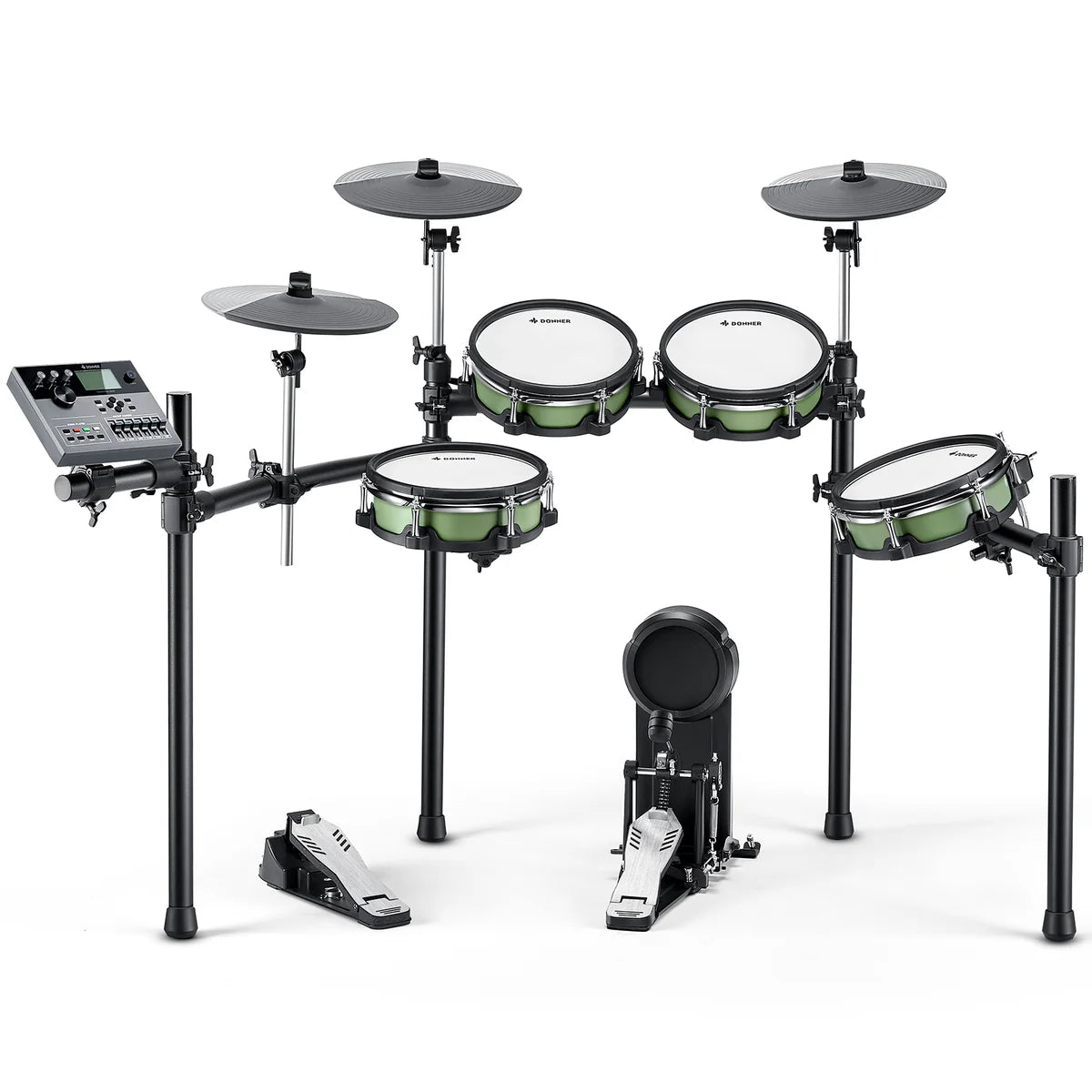 Bateria Digital Verde Ded-500 Donner