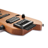 Guitarra Electrica Travel Natural Hush-X Natural Donner