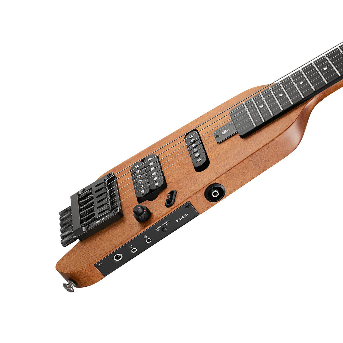 Guitarra Electrica Travel Natural Hush-X Natural Donner