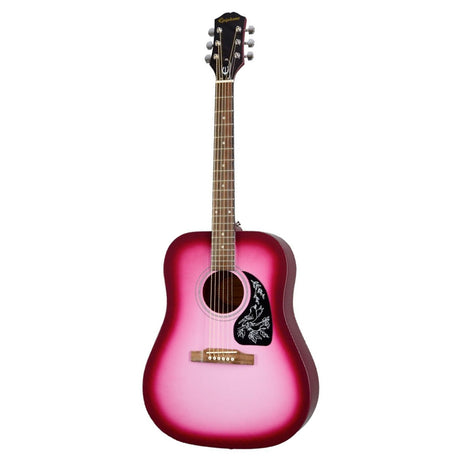 Guitarra Acustica Hot Pink Pearl Ppag-Eastarhppch1 Epiphone