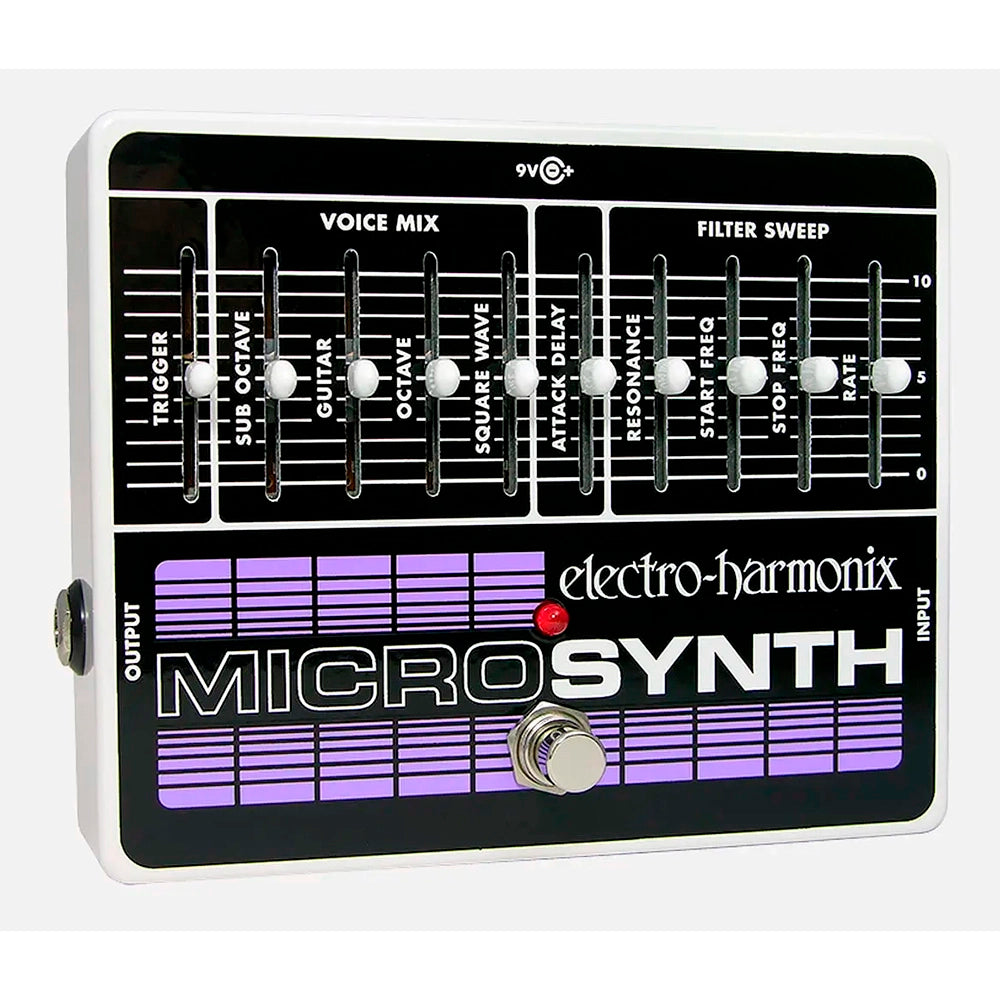 Pedal Efecto Guitarra ElectroHarmonix Micro Sintetizador +Adaptador Corriente MICRO SYNTH