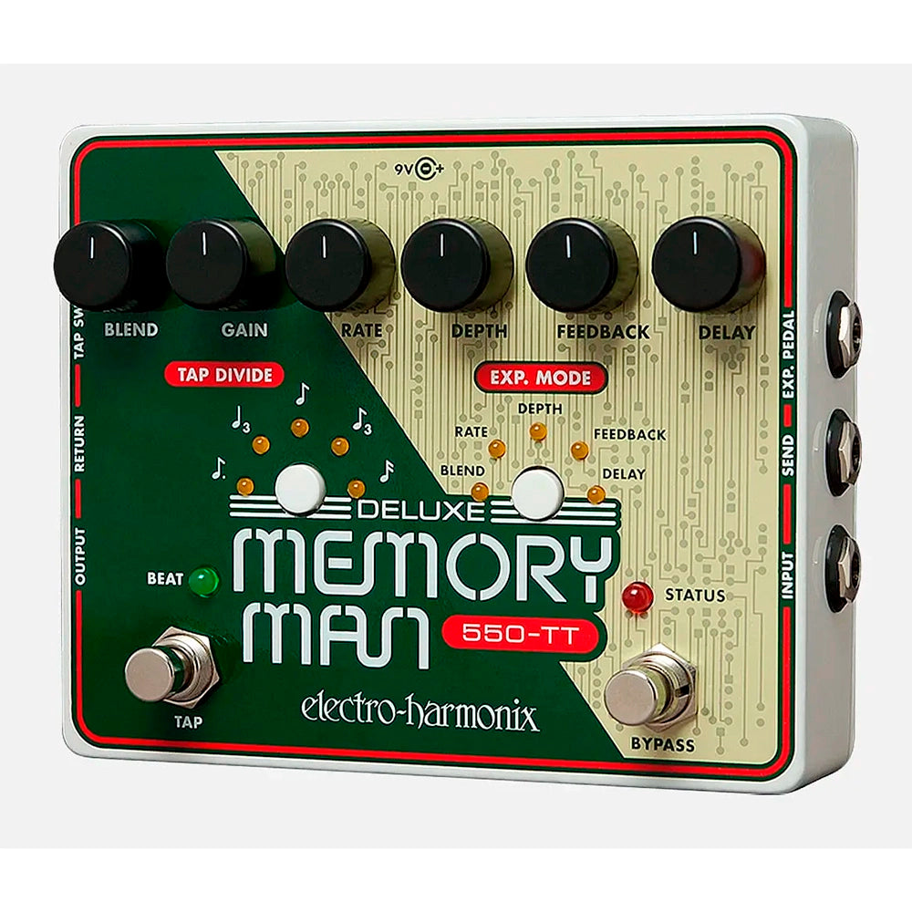 Pedal Efecto Guitarra ElectroHarmonix Delay Deluxe Memory Man 500Tt MT550